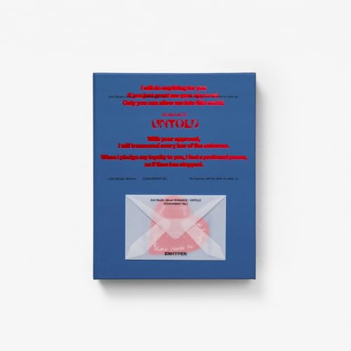 ENHYPEN - 2nd Studio Album Romance : Untold CD (Concessio ver.) von Genie Music