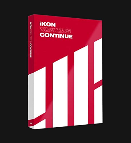 Genie Music iKON – New Kids: CONTINUE [Red Ver.] (Mini-Album) CD + Fotobuch + Postkarte + Fotokarte + gefaltetes Poster von Genie Music