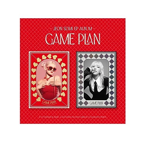 JEON SO MI - GAME PLAN Photobook version CD+Folded Poster (RED ver. (No Poster)) von Genie Music