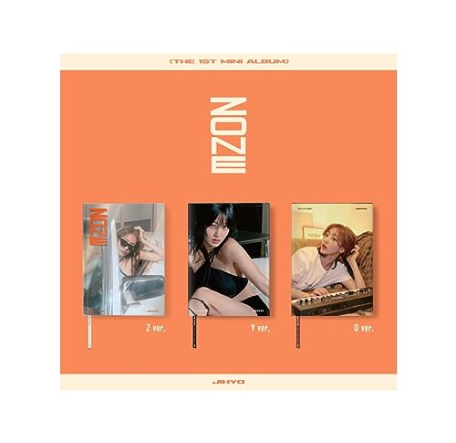JIHYO TWICE - ZONE (1st Mini Album) CD+Pre-Order Benefit+Folded Poster (O ver. / CD Only, No Poster) von Genie Music