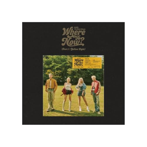 KARD - 7th Mini Album Where To Now? Part.1 : Yellow Night CD+Folded Poster (No Poster (CD Only)) von Genie Music