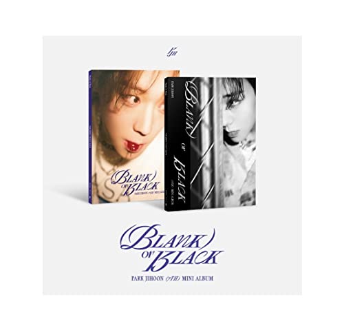 PARK JI HOON - Blank or Black (7th Mini Album) CD+Folded Poster (2 ver. SET, + 2 Folded Posters) von Genie Music