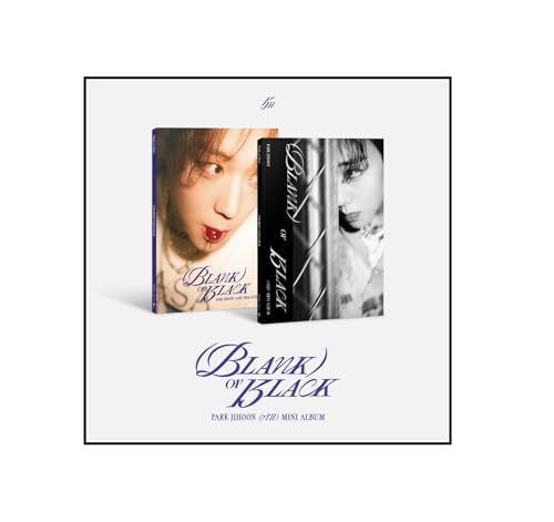 PARK JI HOON - Blank or Black (7th Mini Album) CD+Folded Poster (2 ver. SET/CD Only, No Poster) von Genie Music