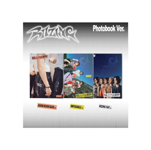 RIIZE - Riizing [Photo Book Ver.] 1st Mini Album+Store Gift (BOOM BOOM BASS ver.) von Genie Music