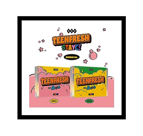 STAYC - TEENFRESH (3rd Mini Album) CD+Folded Poster (BUBBLE ver. / CD Only, No Poster) von Genie Music