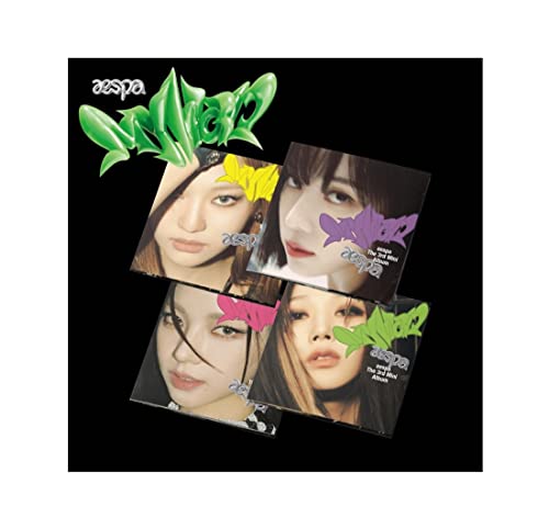 aespa - 3rd Mini Album MY WORLD (Poster Ver.) CD+Extra Photocards+Folded Poster (4CDs SET, + Folded Poster) von Genie Music