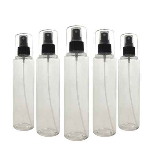 PET Flaschen 10x Sprühflasche Zerstäuber 250ml Flasche für Desinfektionsmittel BPA- frei mit Kappe Plastikflaschen Ölflasche Essigflasche von Geniess-Bar!