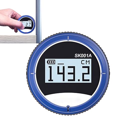 Digitaler Rollmaßband | Messwerkzeug Mit LCD Display - Präzises Längenmessgerät Für Sanitärarbeiten Bauhandwerken Heimwerken Ingenieurwesen Elektroarbeiten Mechanische Arbeiten von Genikeer