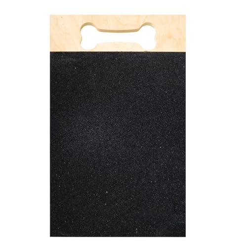 Genikeer Hundekratzbrett Für Nägel - Hundepflege Sandpapier Zum Schleifen Von Krallen - Holzschleifwerkzeug Staubarm Für Pflege Von Kleintiere Und Große Katzen von Genikeer
