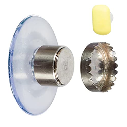 Genikeer Seifenmagnethalter Seifenschalen | Edelstahl Seifenhalter Magnet Ohne Bohren | Magnetische Seifenablage | Wandmontage Magnetisch Seifenhalter Für Dusche, Waschbecken Und von Genikeer