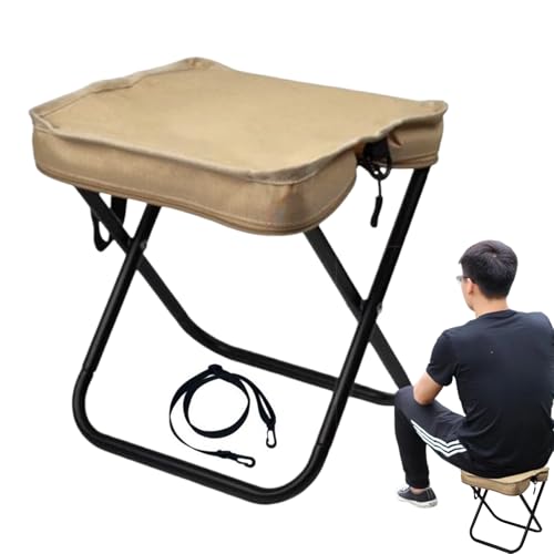 Genikeer Stühle Für Draußen - Klappstuhl Mit Hochbelastbarer Stütze | Leichte Sitzgelegenheit Mit Trageriemen Für Camping Angeln Grillen Garten Picknick Genikeer Stühle Für Draußen - Klappstuhl Mit Hochbelastbarer Stütze | Leichte Sitzgelegenheit Mit Trageriemen Für Camping Angeln Grillen Garten Picknick von Genikeer
