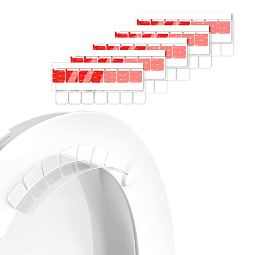 Genikeer Urinschutz Für Toilettensitz, 5 X Toilettensitz Spritzschutz, Urinabweiser Für Toilettensitz, Töpfchentraining Spritzschutz - Urinabweiser Verhindert Das Verschütten Von Urin von Genikeer