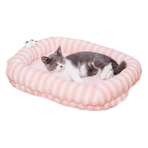 Großes Katzenbett | Kuscheliges Hunde Katzen Nest Warmes Kätzchenbett | Winter Sofa Nest Plüschmatte für Kleine Mittel Kitten Welpen Schlafen Innen Außen | Schlafzimmer Wohnzimmer Deko Herbst Großes Katzenbett | Kuscheliges Hunde Katzen Nest Warmes Kätzchenbett | Winter Sofa Nest Plüschmatte für Kleine Mittel Kitten Welpen Schlafen Innen Außen | Schlafzimmer Wohnzimmer Deko Herbst von Genikeer