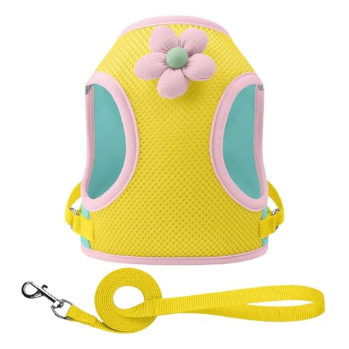 Hundegeschirr Weste, Reflektierendes Katzenjungengeschirr, Atmungsaktives Zubehör Niedliches Design Für Spaziergänge Park Outdoor Nachts Täglich Reisen Wandern Hundegeschirr Weste, Reflektierendes Katzenjungengeschirr, Atmungsaktives Zubehör Niedliches Design Für Spaziergänge Park Outdoor Nachts Täglich Reisen Wandern von Genikeer