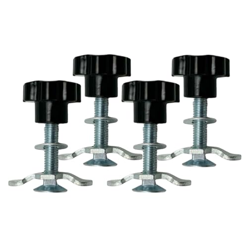 L-Schienen Zubehör,L Schiene Gewindestiftsätze - Ergonomisch Geformte Schienenersatzteile Für LKW Auto Garage L-Schienen Zubehör,L Schiene Gewindestiftsätze - Ergonomisch Geformte Schienenersatzteile Für LKW Auto Garage von Genikeer