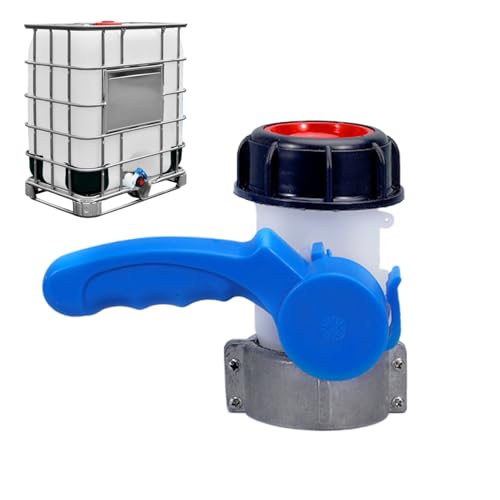 Tote Adapter Ventil,60 mm Gewinde Für Wasserspeicher Adapterventil - Ersatzteil mit Silikon Dichtung Sicher Dichter Verbinder Belastbar Armatur für Garage und Industriebereich Tote Adapter Ventil,60 mm Gewinde Für Wasserspeicher Adapterventil - Ersatzteil mit Silikon Dichtung Sicher Dichter Verbinder Belastbar Armatur für Garage und Industriebereich von Genikeer