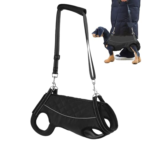 Tragehilfe Geschirr Hunde Hebegeschirr Hund Tragegurt Für Treppen, Hundehebegeschirr Verstellbarer Hundetragegurt, Hundeschlinge & Hundetragegeschirr Für Kleine, Mittlere, Große Hunde von Genikeer