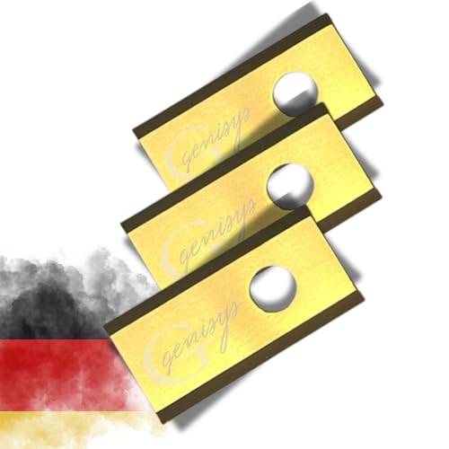 Genisys 9X Titan Ersatz Messer Klingen kompatibel für Lidl Parkside® ohne Schrauben von Genisys