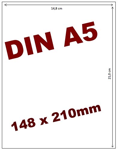 Genisys A5 Paketschein Versandetiketten Label selbstklebend Etiketten DHL DPD UPS (100) von Genisys
