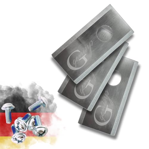 Genisys Edelstahl Ersatz Messer Klingen kompatibel mit Sunseeker V3 X3 X5 X7 Mähroboter - LongLife - 1-Loch bruchsicher [DIN EN 50636 geprüft], Stück:9 von Genisys