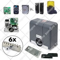 Faac Genius Schiebetor-Automatisierungsset blizzard 400 kg 24 v Rack - metri cremagliera: 6 metri von Genius