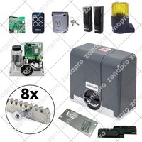 Faac Genius Schiebetor-Automatisierungsset blizzard 400 kg 24 v Rack - metri cremagliera: 8 metri von Genius
