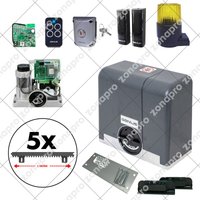 Faac Genius Schiebetor-Automatisierungsset blizzard 500 kg 230 v Rack - metri cremagliera: 5 metri von Genius