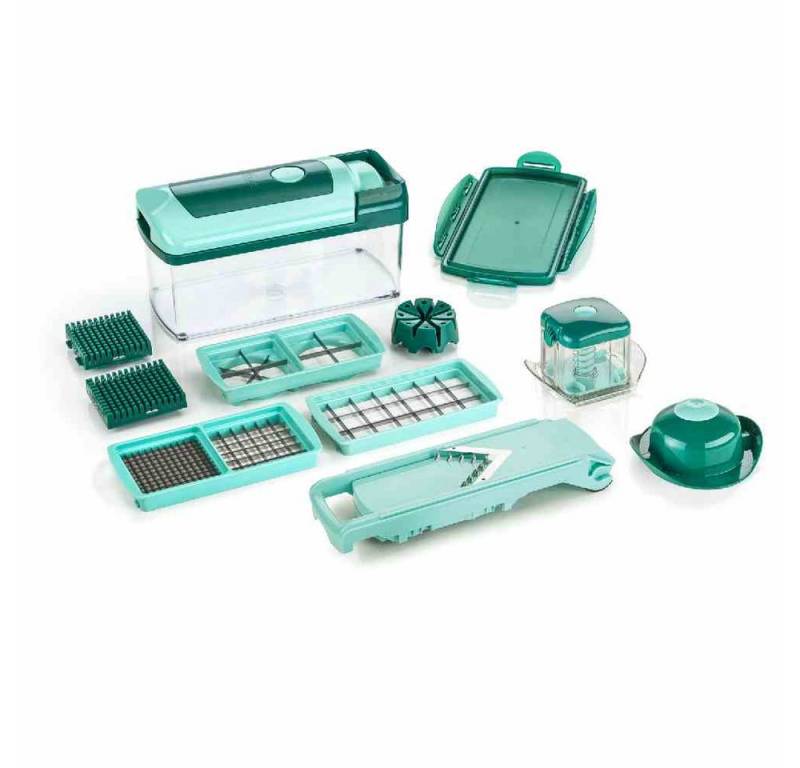 Genius Einhandhobel GENIUS Nicer Dicer Fusion Slicer 13-teilig Nicer Dicer von Genius