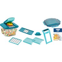Genius Gemüseschneider "Nicer Dicer Chef Professional, Set 12-tlg.", in ORIGINAL Nicer Dicer Qualität mit mehr Funktionen und Zubehör von Genius