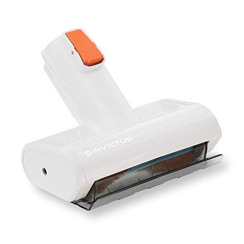 Genius Invictus X7 / X5 Akku-Staubsauger Motorisierte Mini-Elektrobürste 8.000 U/min - zur idealen Reinigung von Polstermöbeln, Teppichen und Matratzen von Genius