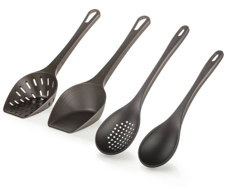 Genius Kochbesteck-Set Genius - Schöpflöffel Set 4-teilig Schöpfkellen Suppenkelle (4-teiliges Schöpferset) von Genius