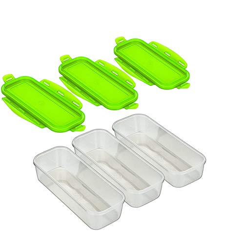Genius Slice N Store | Behälter-Set | 6 Teile | Bekannt aus TV | NEU von Genius