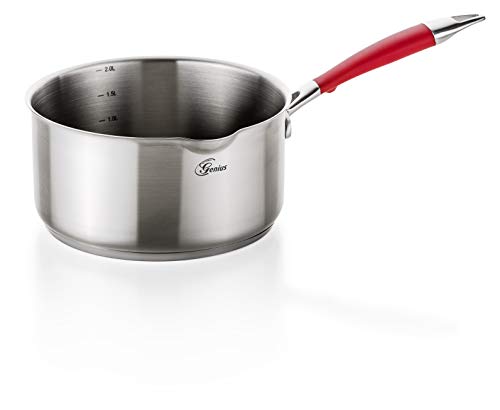 Genius Steelfit PRO 500 Stielkasserolle Ø 18 cm aus Edelstahl mit Aluminiumkern für Kochen auf höchstem Niveau Kochtopf antihaftbeschichtet induktion Genius Steelfit PRO 500 Stielkasserolle Ø 18 cm aus Edelstahl mit Aluminiumkern für Kochen auf höchstem Niveau Kochtopf antihaftbeschichtet induktion von Genius