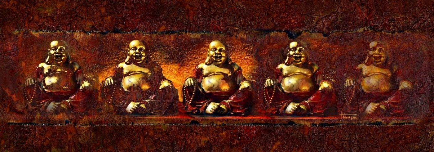 Genius Glasbild Glasbild 95x33cm Wandbild Bild Budda 12342 Genius Glasbild Glasbild 95x33cm Wandbild Bild Budda 12342 von Genius