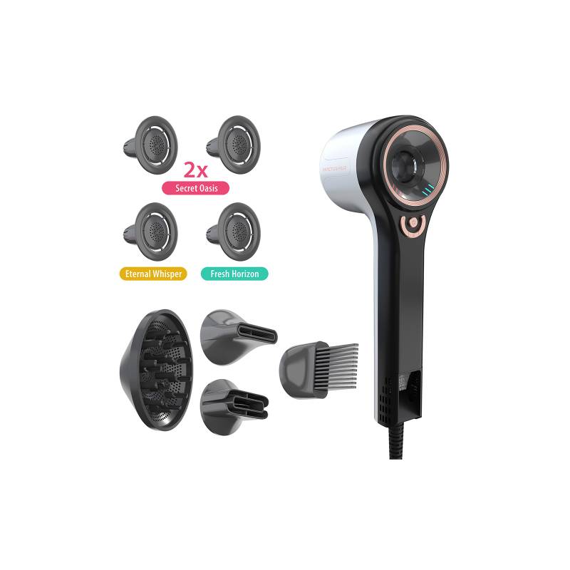 INVICTUS HAIR D7 Haartrockner | Deluxe-Set 9-tlg. von Genius