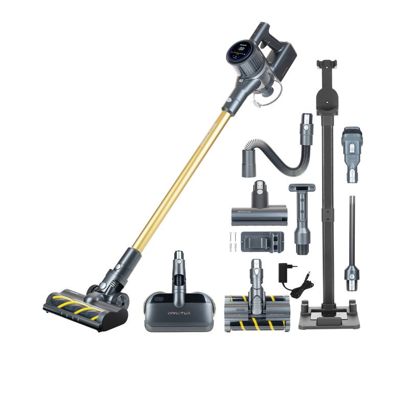 INVICTUS X8 PRO FACELIFT Akkustaubsauger | Deluxe-Set 23-tlg. von Genius