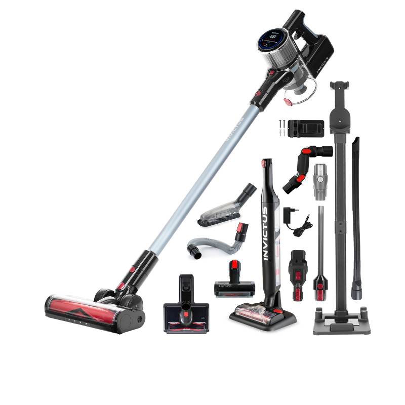 INVICTUS X9 FACELIFT Akkustaubsauger | inkl. X-Water 2.0 (Deluxe-Set 26-tlg.) von Genius