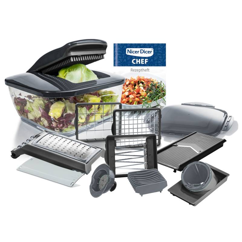 Nicer Dicer Chef | Set 15-tlg. von Genius