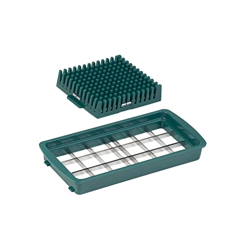 Nicer Dicer smart XXL-Messereinsatz 20 x 20 mm (Set 2-tlg.), Grün von Genius