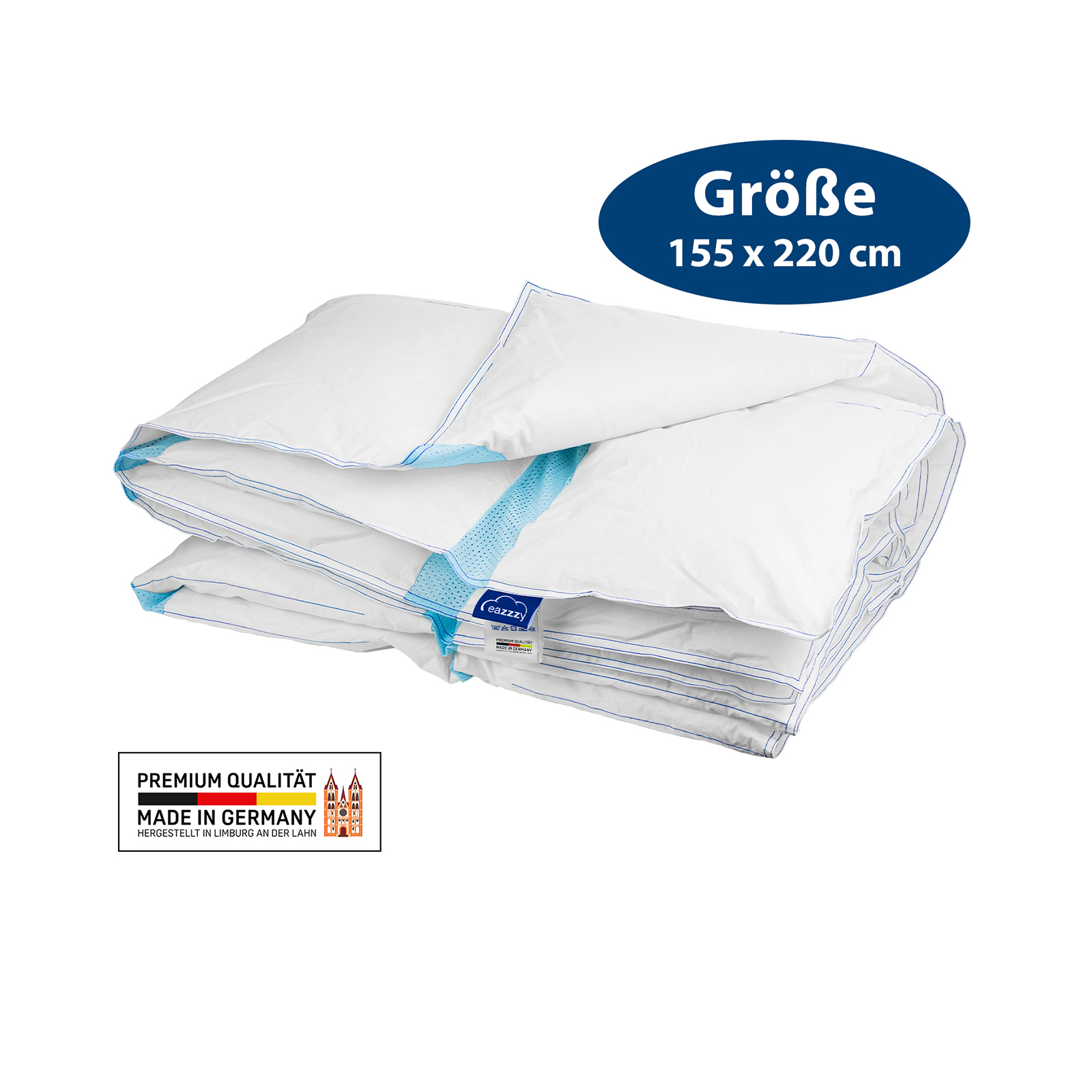 eazzzy Climate Comfort Bettdecke | 155 x 220 cm von Genius