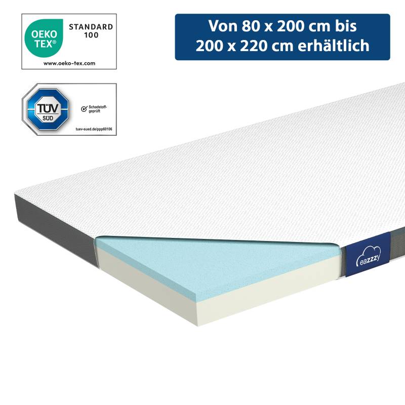 eazzzy Topper Classic | 160 x 200 x 7 cm von Genius