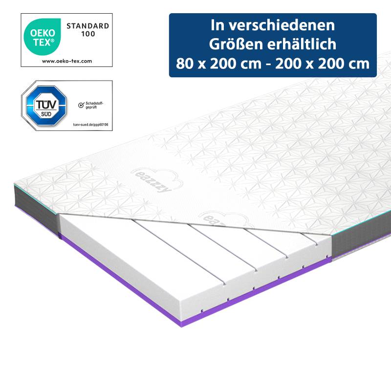 eazzzy Topper Deluxe Clima Control | 140 x 200 x 9 cm von Genius