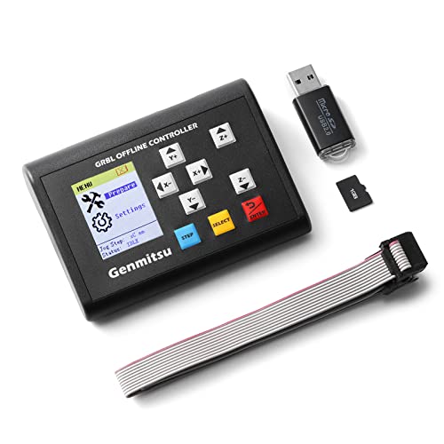 Genmitsu Offline-Steuerung, Offline-Steuerungsmodul für Genmitsu 3018-PROVer V2 CNC Maschine, Genmitsu LC-50 Plus laser graviermaschine von Genmitsu