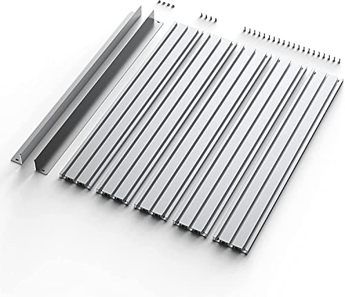 Genmitsu T-Nutentisch 6060 Erweiterung Aluminium Arbeitsplatte für CNC-Fräsmaschine PROVerXL 4030 XY-Achsen Erweiterungssatz, 840 x 600 x 15mm (33.1''x 23.6''x 0.6'') von Genmitsu