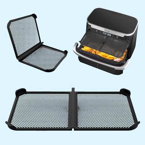 Spritzschutz für Ninja Foodi Flexdrawer AF500EU, Silikon Spritzschutz für Ninja 10,4 L Heißluftfritteuse AF500, Effektiver Heizspiralenschutz Airfryer Zubehör, faltbar, wiederverwendbar von Genossen