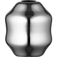 Gense - Dorotea Vase, 9 x 10 cm, glänzender Stahl von Gense