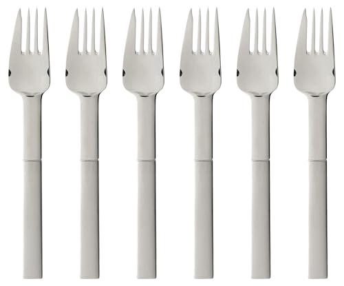 Gense Nobel Kuchengabel 15,2 cm 6 Stck. Matter/glänzender Stahl Gense Nobel Kuchengabel 15,2 cm 6 Stck. Matter/glänzender Stahl von Gense