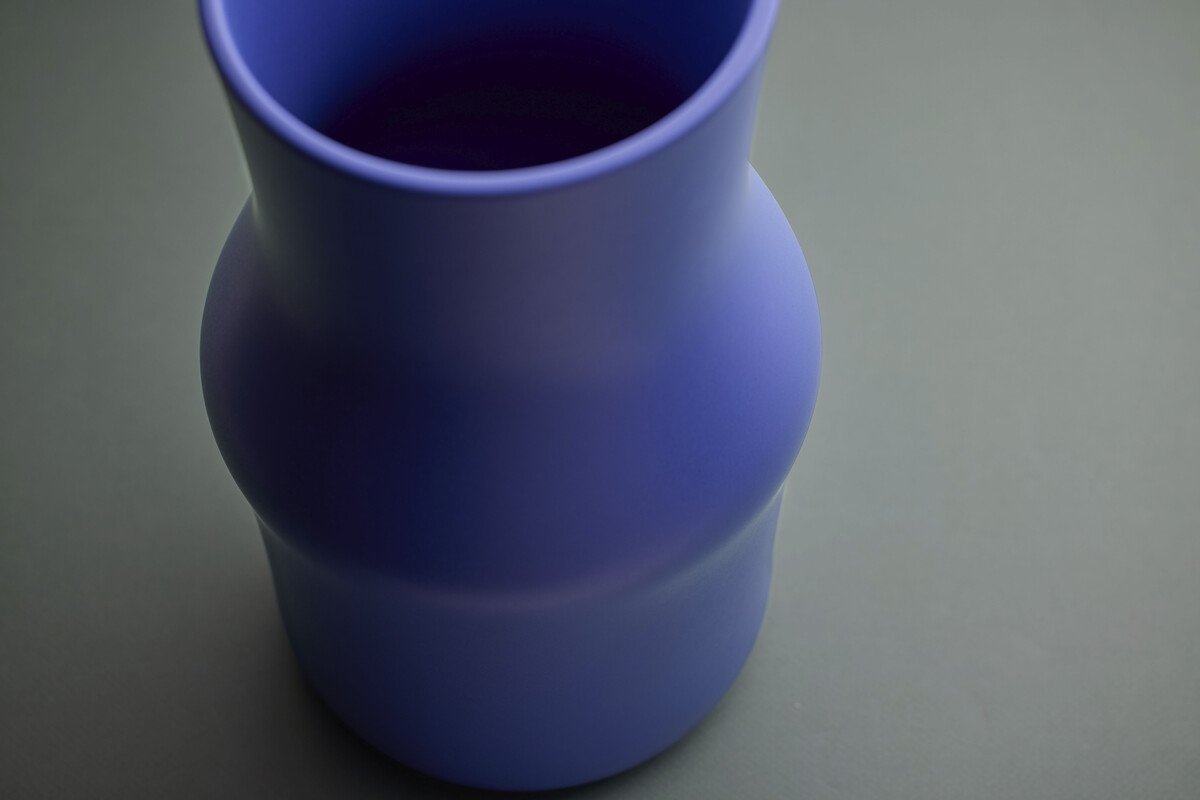 Gense Vase 28 cm Dorotea Iris Blue von Gense