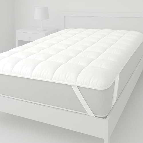 Besonders weicher Matratzenschoner 100x200cm - Matratzenauflage für Matratzen bis 30cm - Bei 60°C waschbar & Öko-Tex für mehr Hygiene im Bett - Unterbett als Schutz für Boxspringbett & Topper von Gentle North