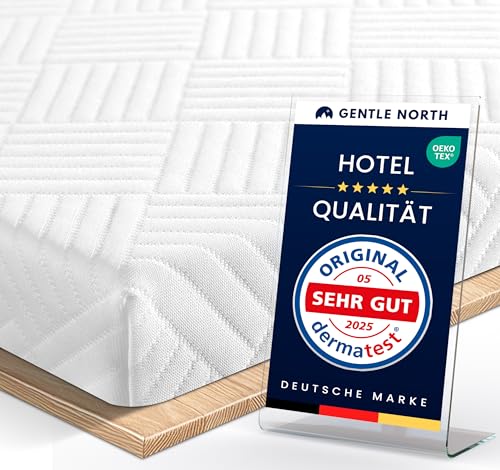 Hochwertiger Topper 120x200cm 5cm hoch - Matratzentopper mit weicher, kühlender Gel-Memoryschicht bis 100 kg - Ökotex 100 Zertifiziert - Bezug atmungsaktiv & waschbar Hochwertiger Topper 120x200cm 5cm hoch - Matratzentopper mit weicher, kühlender Gel-Memoryschicht bis 100 kg - Ökotex 100 Zertifiziert - Bezug atmungsaktiv & waschbar von Gentle North